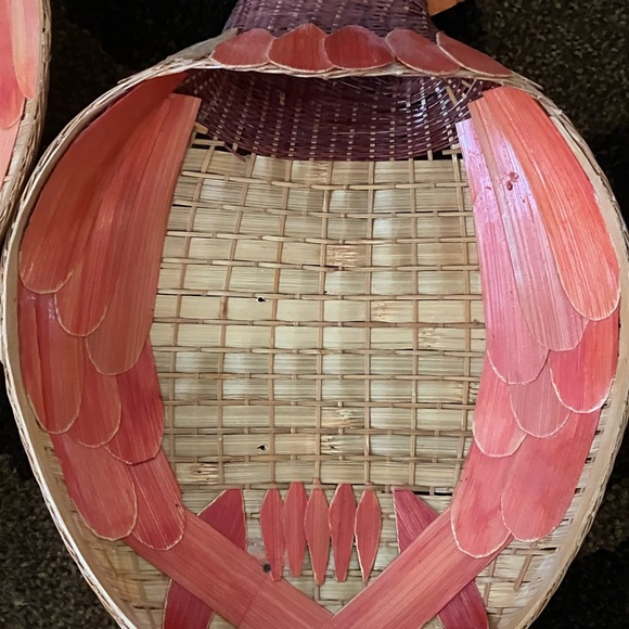 VINTAGE ZHEJIANG STYLE HAND CRAFTED BIRD BASKETS PEOPLES REPUBLIC OF CHINA - Picture 4 of 16